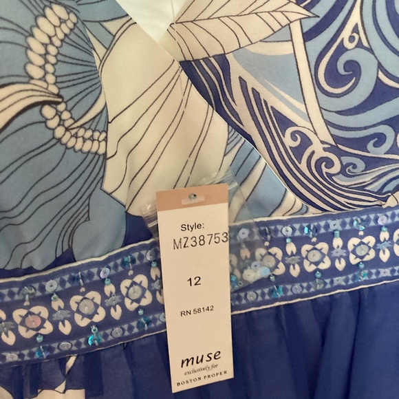 Boston Proper Party Dress NEVER WORN - Picture 7 of 9